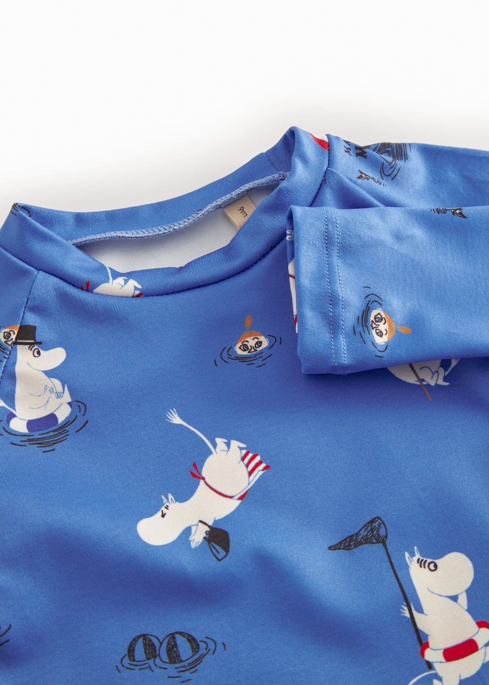 Blue children's t-shirt with Moomin print