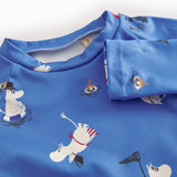Blue children's t-shirt with Moomin print