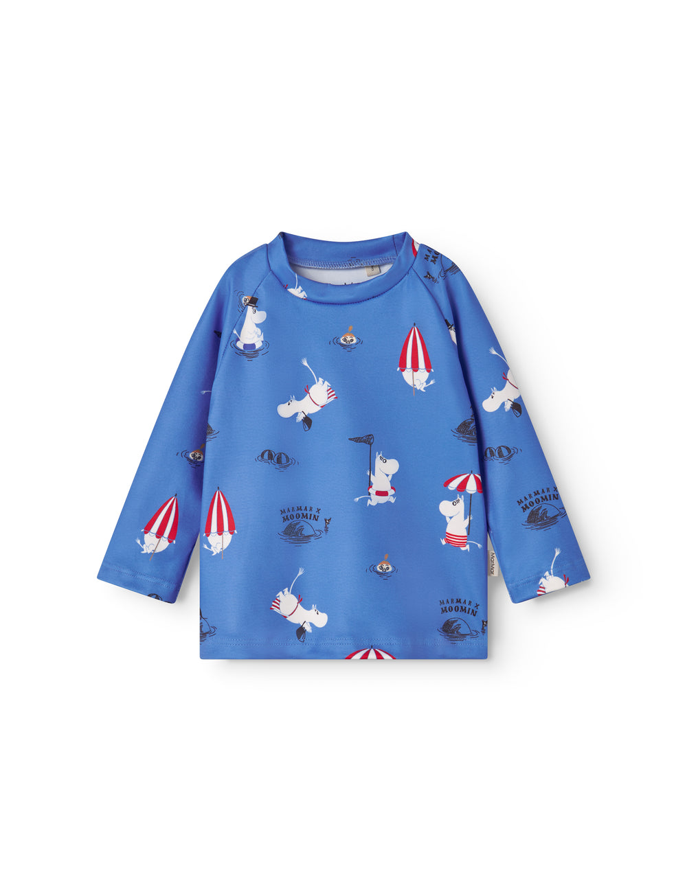 Blue children's t-shirt with Moomin print