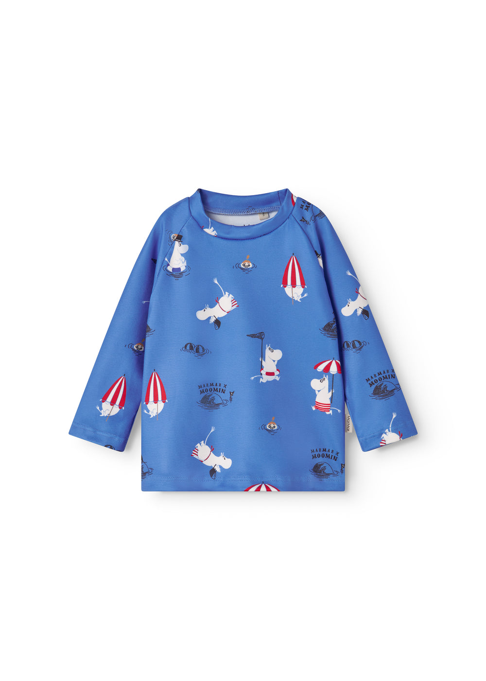 Blue children's t-shirt with Moomin print