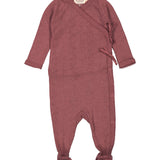 Rubetta, Wool Pointelle Jumpsuit - Berry Blend