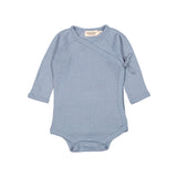 Belita, Wool Rib Bodystocking - Monsoon Blue