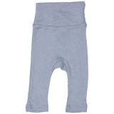 Blå uldbukser til nyfødte og babyer