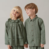 Pajama Set, Sleepwear - Green Check