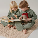 Pajama Set, Sleepwear - Green Check