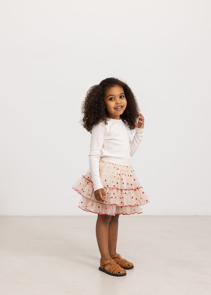 Dancer Tutu, Skirt - Poppy Dots