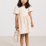 Diondra Dress - Lemonade Jacquard