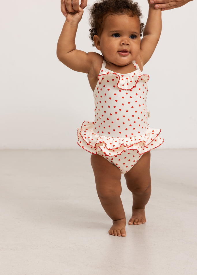 Swinnie Bathing Suit, Swimsuit - Happy Hearts
