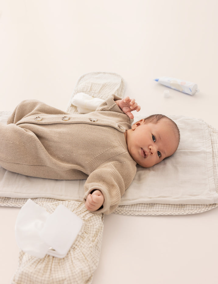 Wet Wipe Cover, Cover for wet wipes - Deep Lake Check