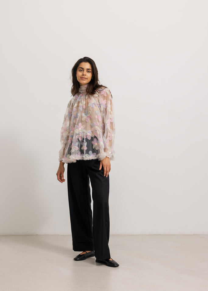 Truda W, Blouse - Rainbow Tulle