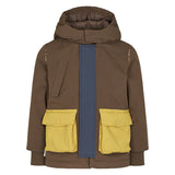 Omas Jacket, Winter Jacket - Deep Choco Block