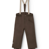 Orla Pants, Overcoat - Deep Choco