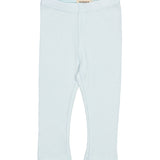 Lyseblå leggings til børn i merinould