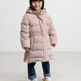 Oxford Coat, Down Jacket - Light Plum