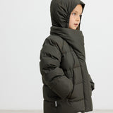 Orik Jacket, Down jacket - Dark Moss