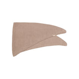 beige, trekantet halstørklæde for børn