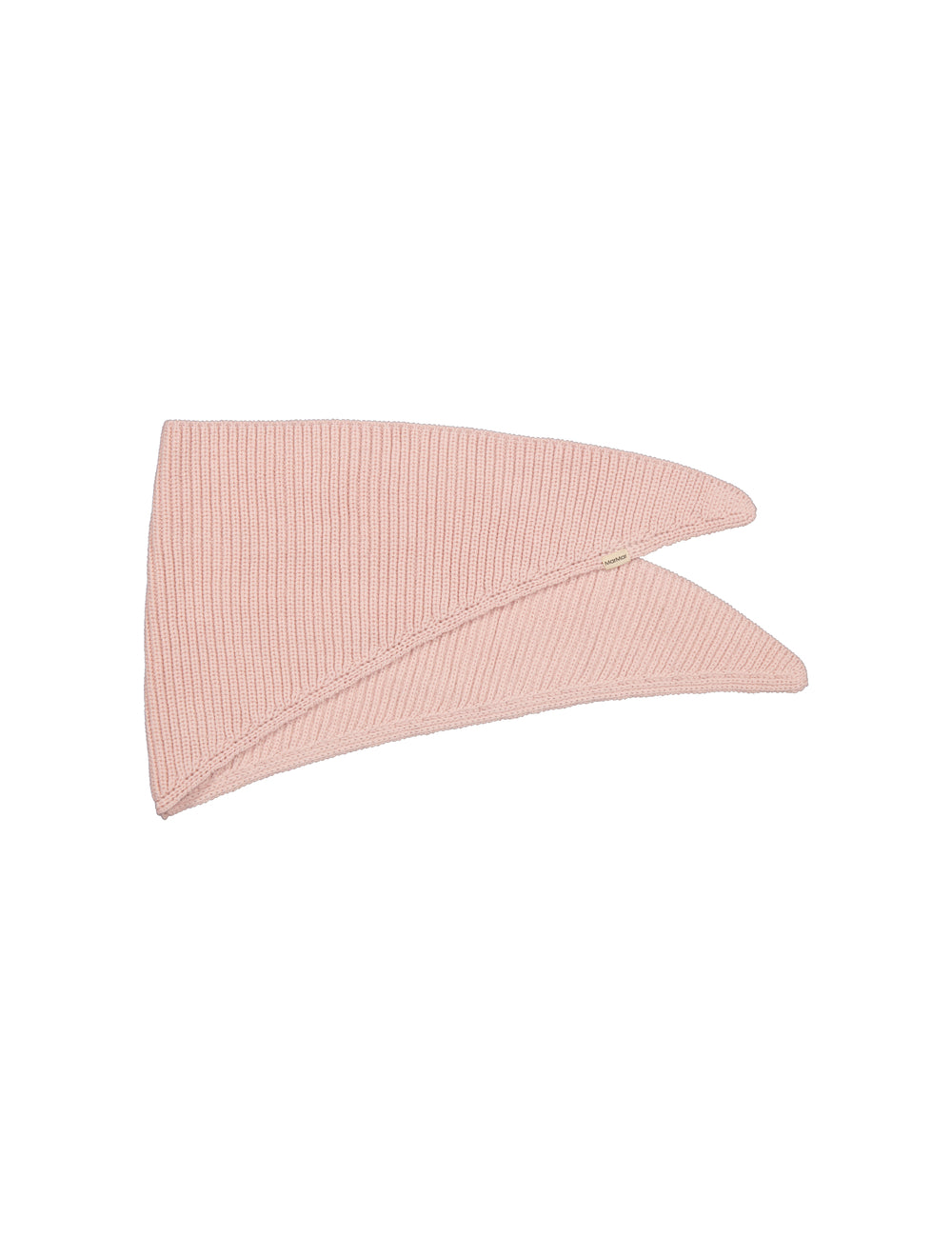 lyserødt, trekantet halstørklæde