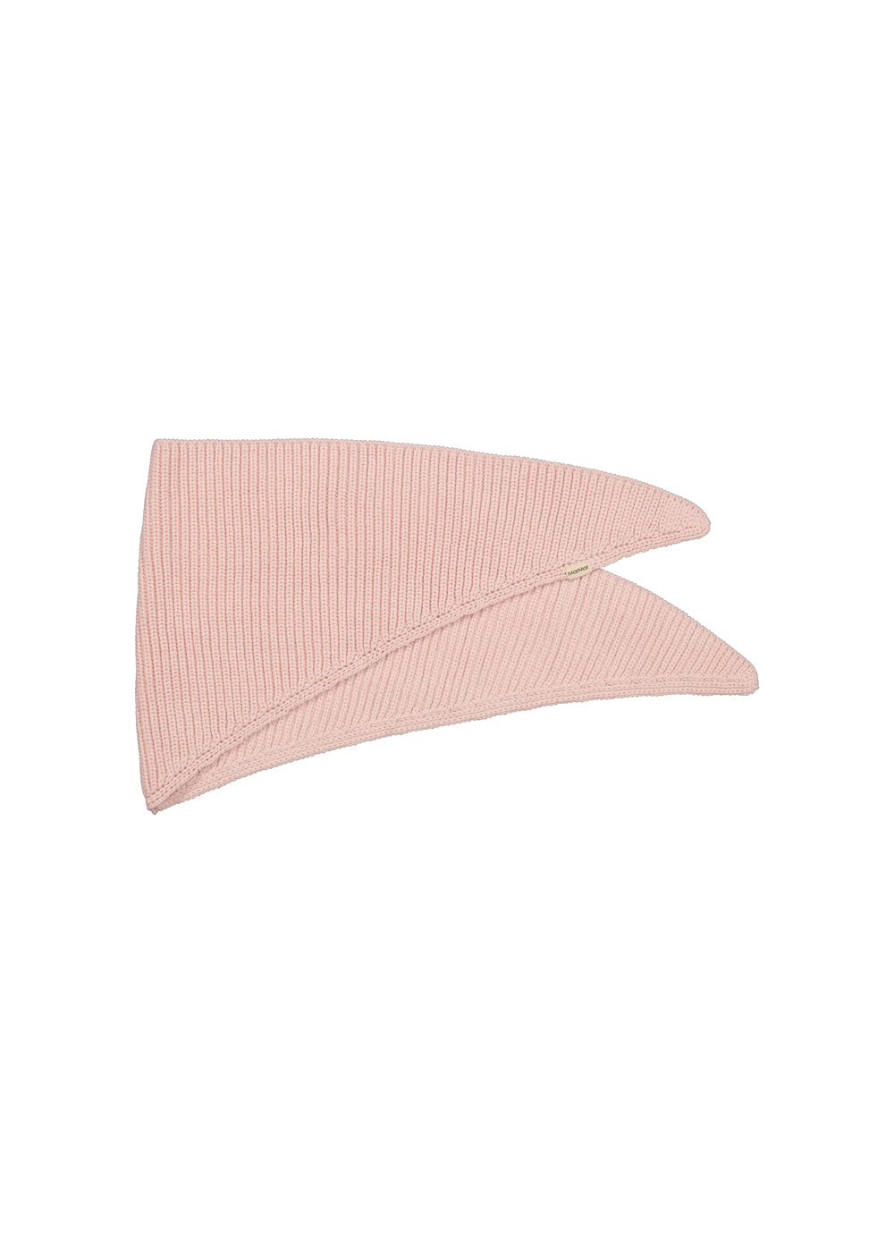 lyserødt, trekantet halstørklæde