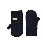 Alvilda, Knitted Mittens - Ink