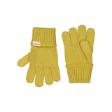 Ash, Knit Gloves - Green Mustard