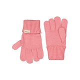 Ash, Knitted Gloves - Raspberry