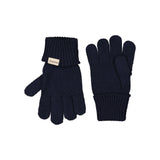Ash, Knit Gloves - Ink