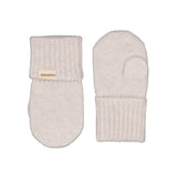 Alvilda Baby, Cashmere Mittens - Light Beige Mel.