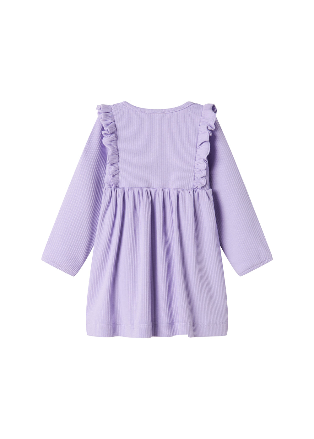 Long Sleeve Lavender Dress For Kids With Button Closure MarMar Copenhagen Long Sleeve Lavender Dress For Kids With Button Closure MarMar Copenhagen