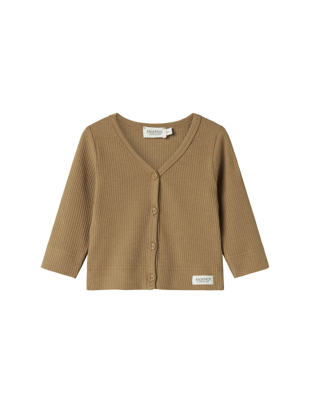 Ribbed cardigan for children