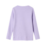 Lilla ribstrikket børnet-shirt til børn