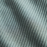 Grøn ribstrikket hue til børn