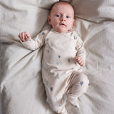 Bed Linen, Bedding - Blue Stone Stripe