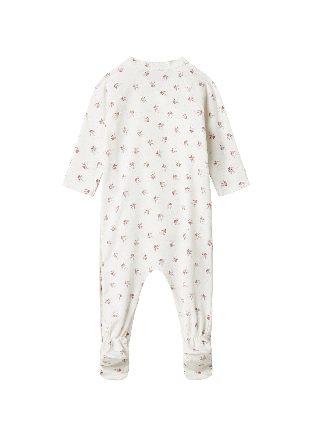 Baby heldragt med fuglmønster