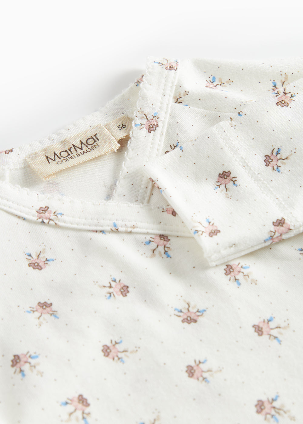 Baby heldragt med fuglmønster