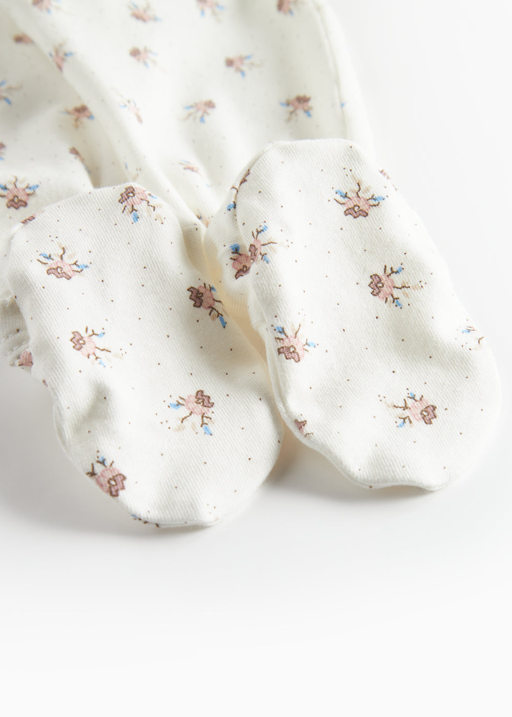 Futter på Babydragt med fuglmønster