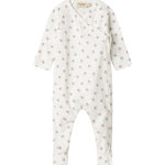 Baby heldragt med fuglmønster