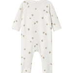 Baby heldragt med fuglmønster