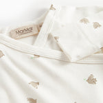 Baby heldragt med fuglmønster