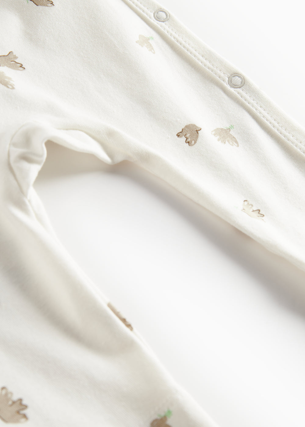 Baby heldragt med fuglmønster