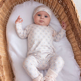 Abootie, Knit booties - Rose Quartz