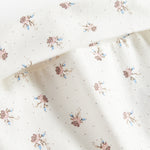 Bløde babybukser med blomstermønster