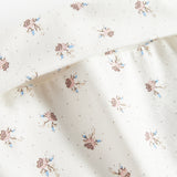 Bløde babybukser med blomstermønster