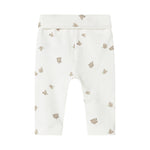 Bløde babybukser med fuglmønster