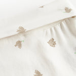 Bløde babybukser med fuglmønster