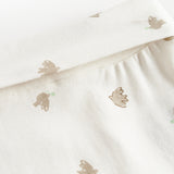 Bløde babybukser med fuglmønster