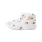 Babyfutter med blomstermønster