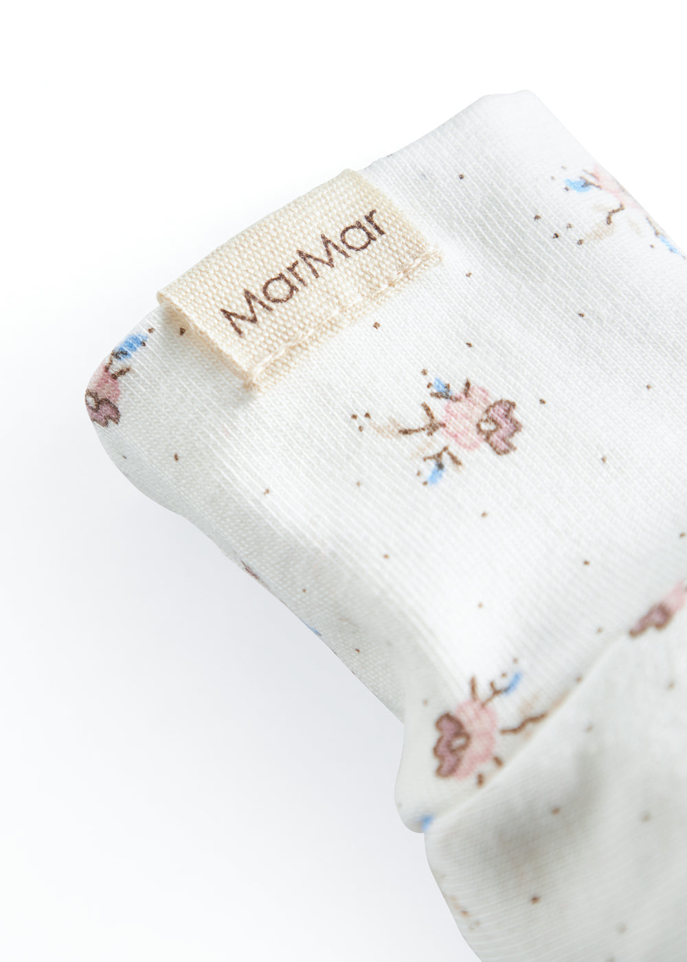 Babyfutter med blomstermønster