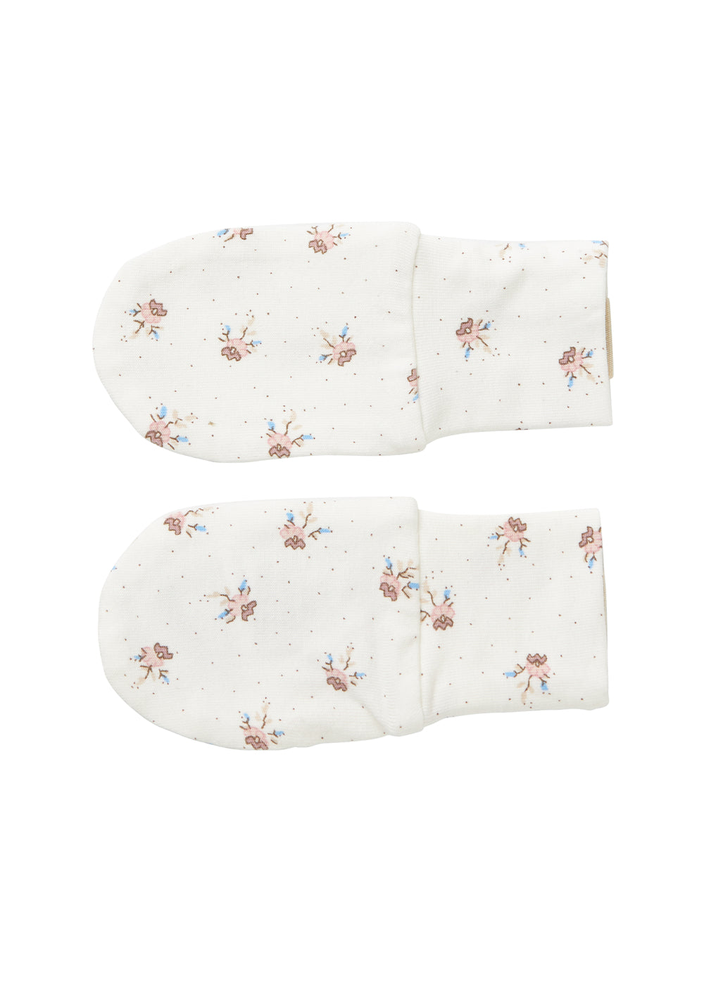 Bløde babyluffer med sødt blomstermønster