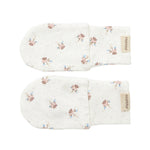 Bløde babyluffer med sødt blomstermønster