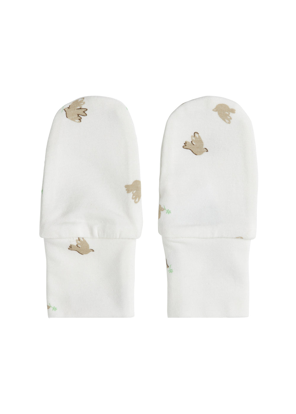 Bløde babyluffer med sødt fugl mønster